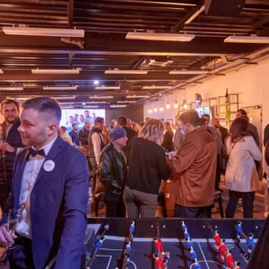 Photos de la soirée Partenaires au stade de l'Uson à Nevers organisée par Primo Conciergerie - baby foot